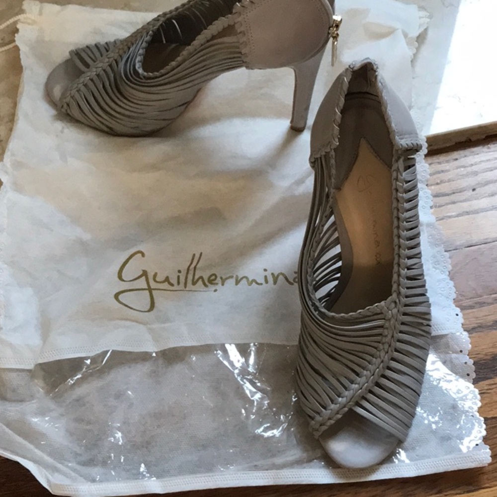 Huilhermina Elegant Gray Women's Heels